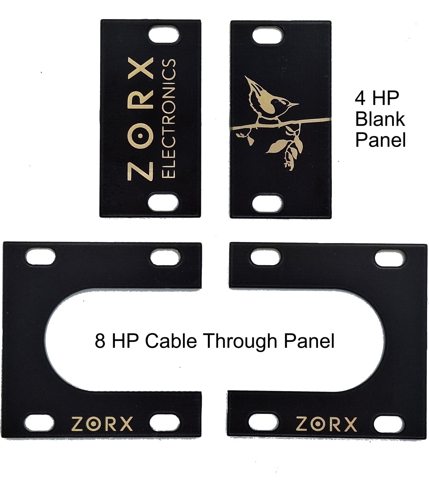 Zorx 1U Through for Easy Access to CV ins for Moog Matriarch